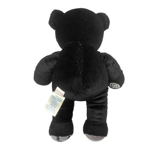 Build a Bear Marvel Black Panther Teddy Bear Plush Stuffed Animal‎ Toy - Picture 3 of 7
